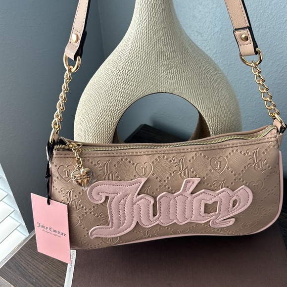 NWT! JUICY COUTURE Retro Vibe Shoulder Bag - Picture 2 of 6